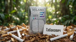 Milano Eject | Милано Енджект с Двумя Кнопками Черника Мята