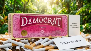 Democrat Purple King Size | Демократ Виноград Ментол Кнопка