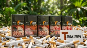 LUCKY STRIKE COMPACT | ЛАКИ СТРАЙК КОМПАКТ ПЕРСИК МАНГО