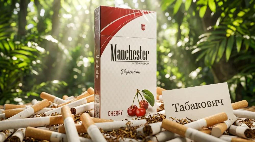 Manchester Super Slim Cherry (Манчестер Супер Слим Черри)