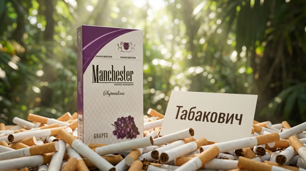 Manchester Super Slim Grape (Манчестер Супер Слим Грейп)