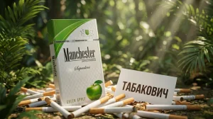 Manchester Super Slim Green Apple (Манчестер Супер Слим Грин Эппл)